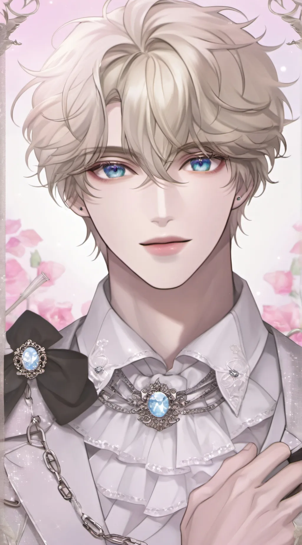 ai character: Nicholas (fire) background