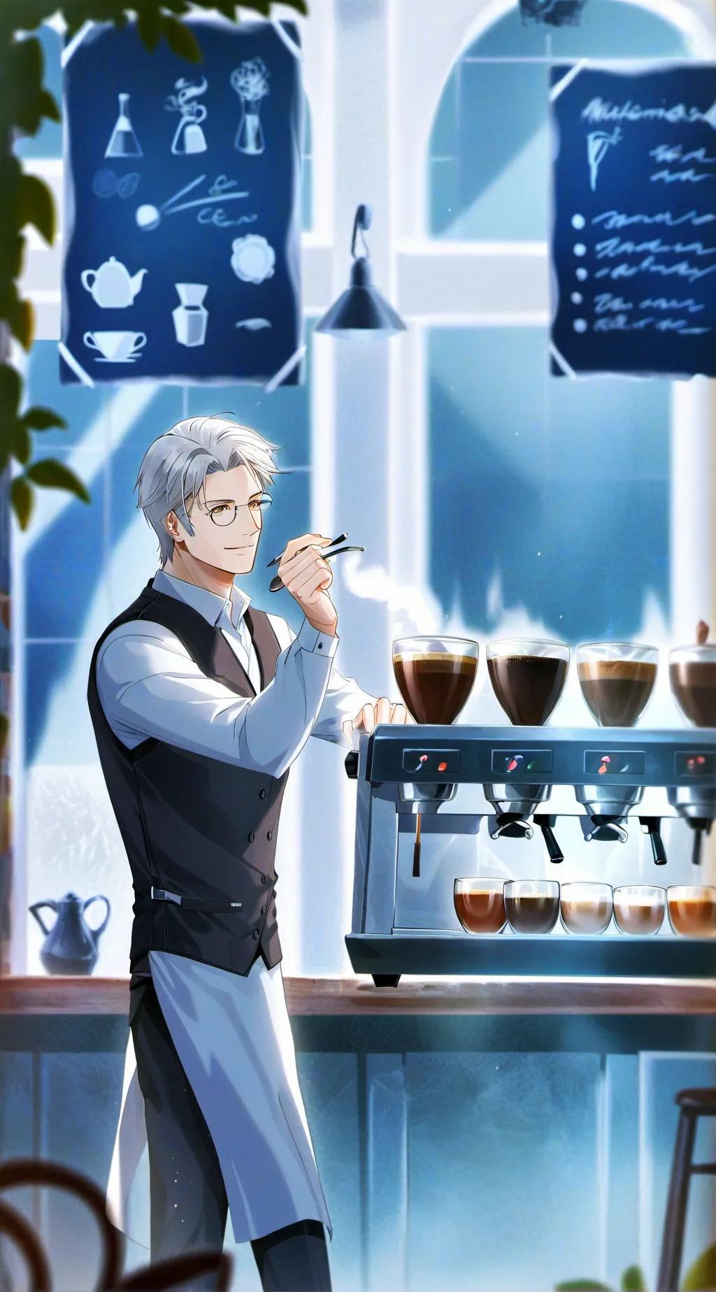 ai character: Gorge background