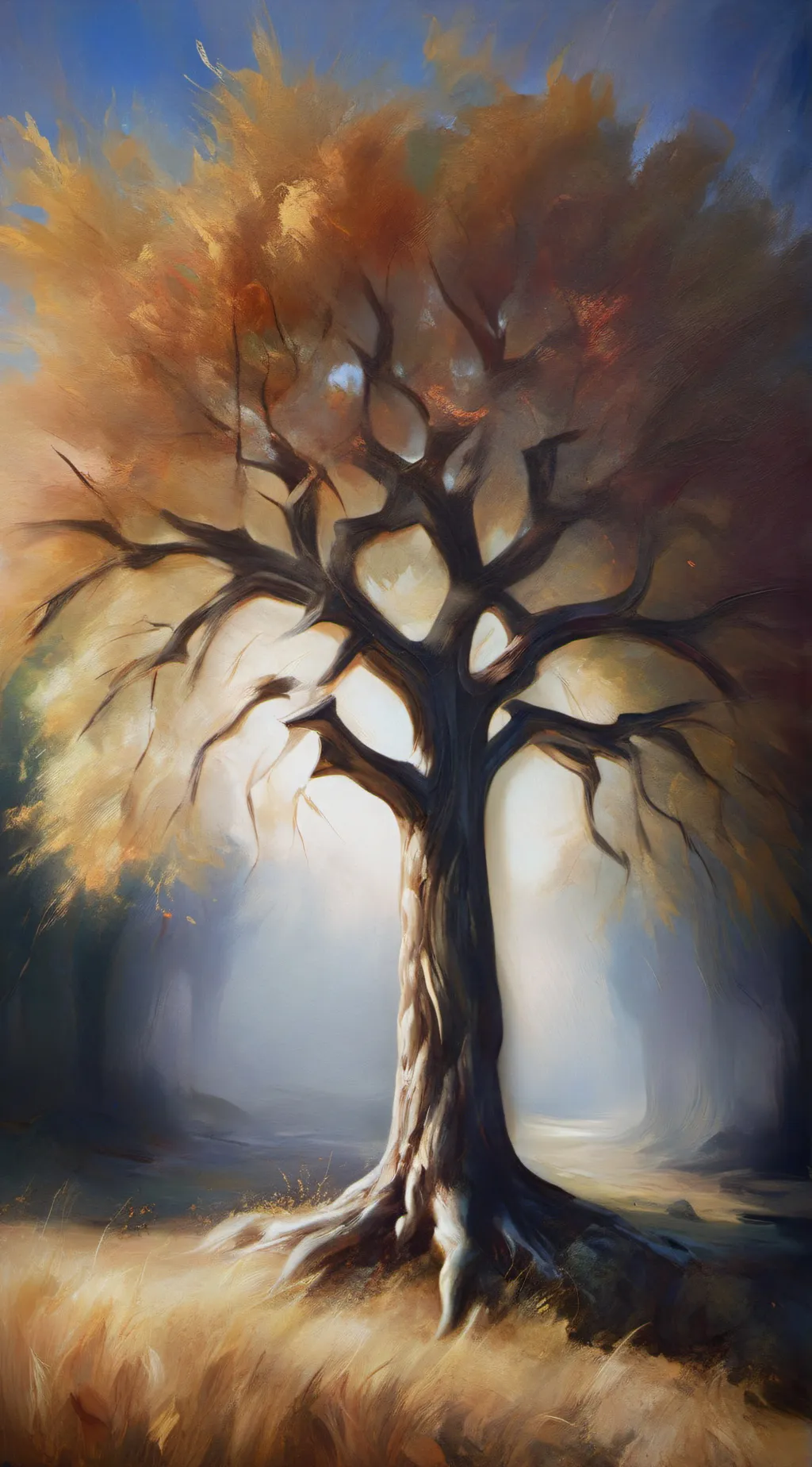 ai character: Amanda & wooly  background