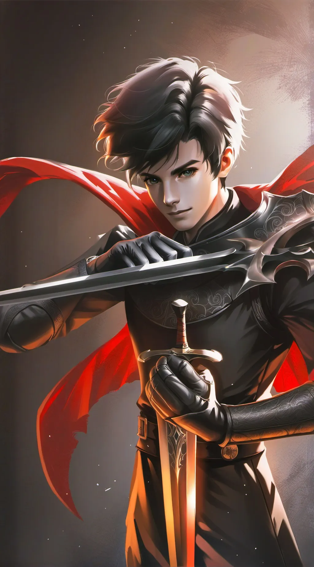 ai character: necromancer rpg background