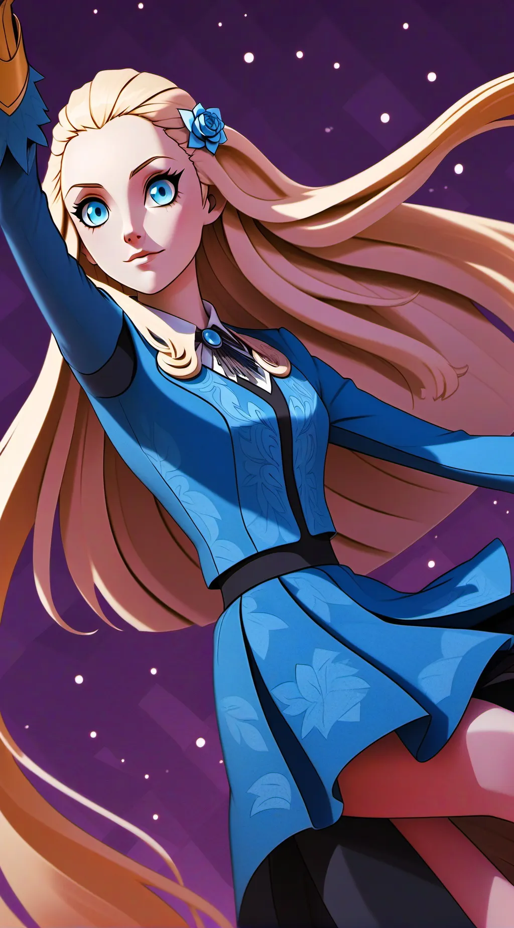 ai character: Luna Lovegood  background
