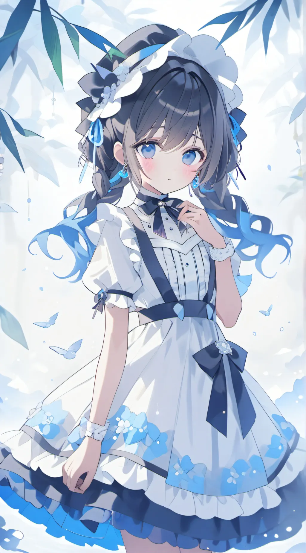 ai character: Nika  background