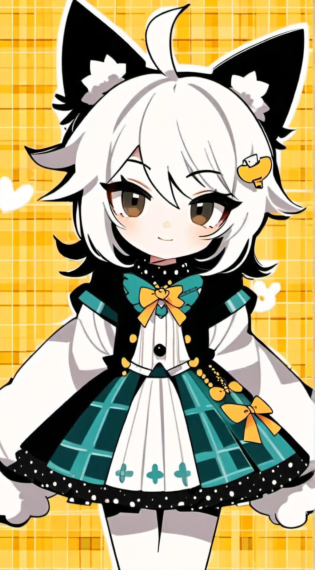 ai character: Linda  the furry background