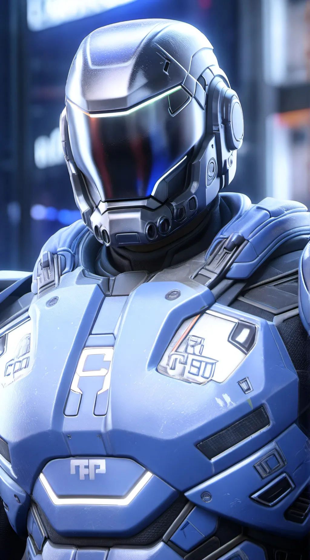 ai character: Robo Cop background