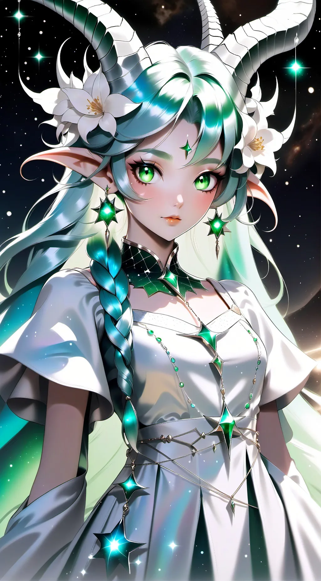 ai character: Capricorn background