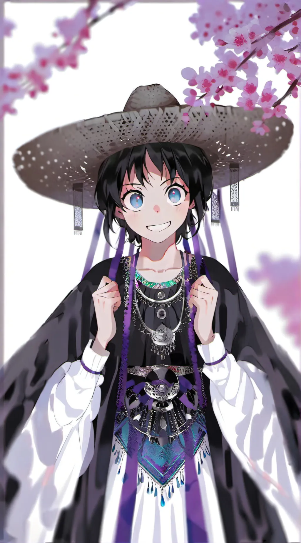 ai character: Mha x mexico  background