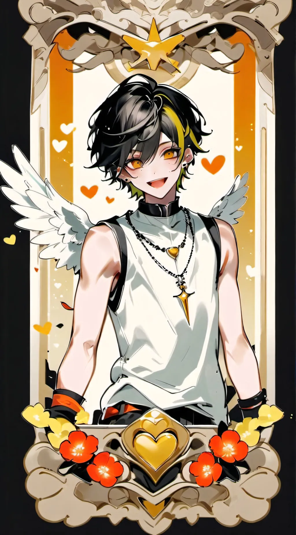 ai character: Valentino background