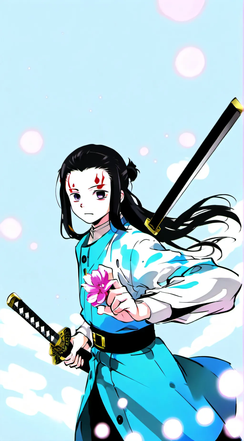 ai character: Sumi uzui background