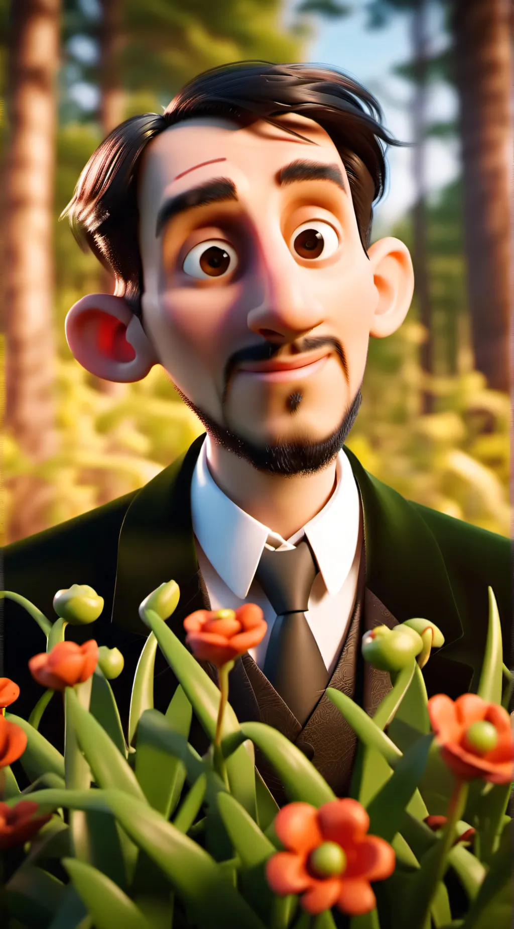 ai character: Mr Tom background