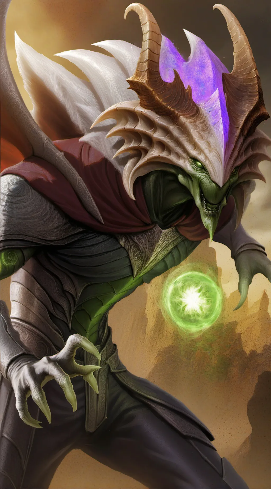 ai character: Shadow background