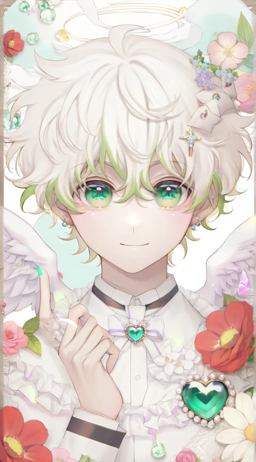 ai character: Forbidden Love background