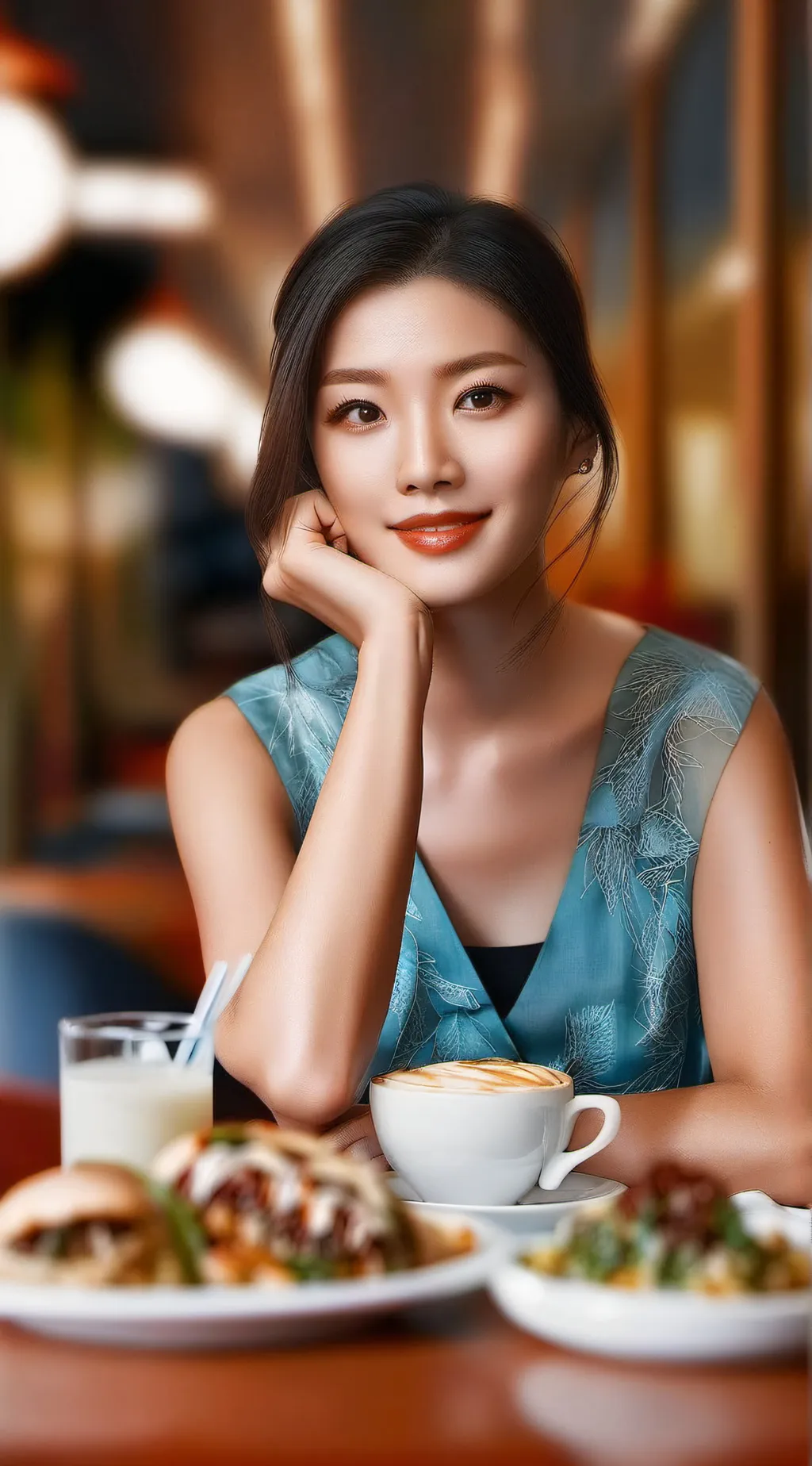 ai character: karen diner background