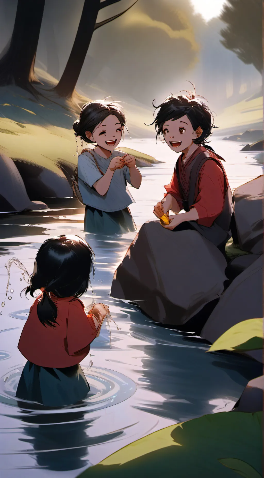 ai character: Craig of the creek background