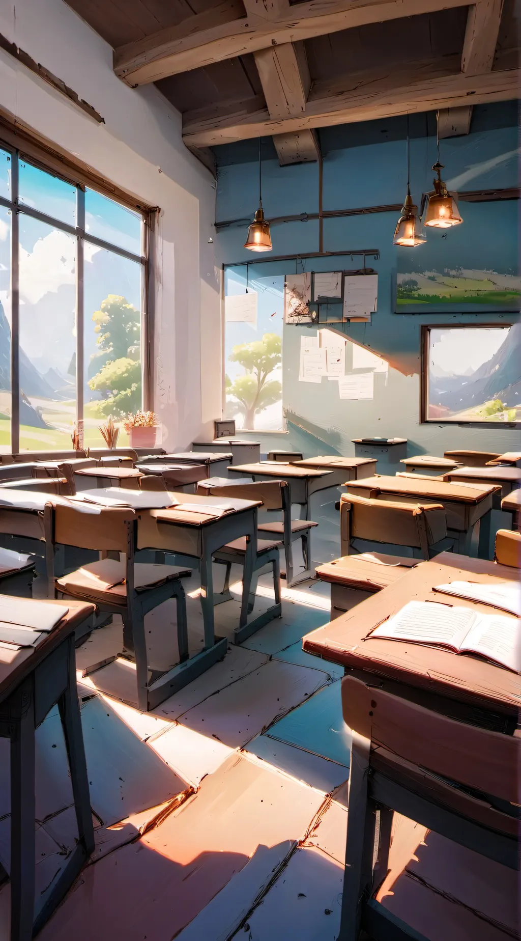 ai character: Jujutsu high  background