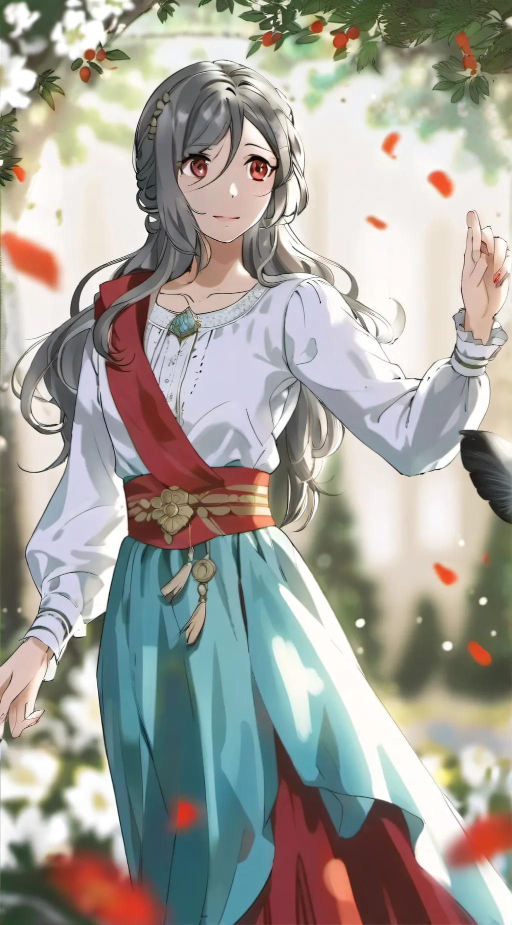 ai character: nami Crawford  background