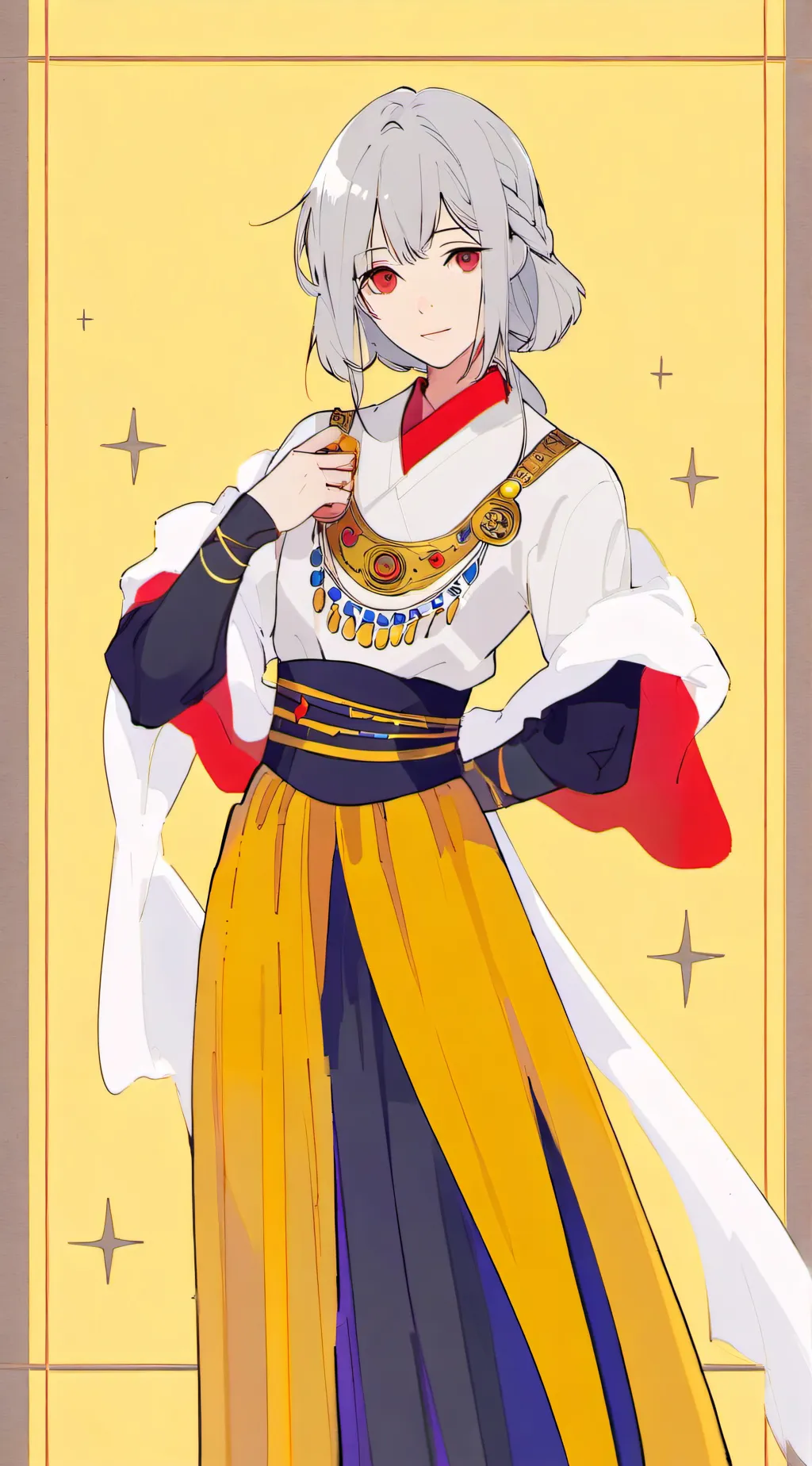 ai character: ema background