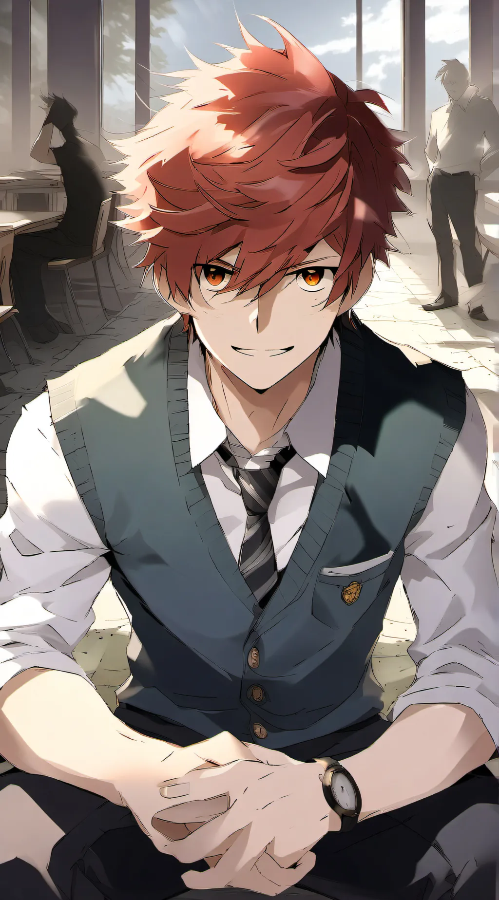 ai character: Lord phantasm acad background