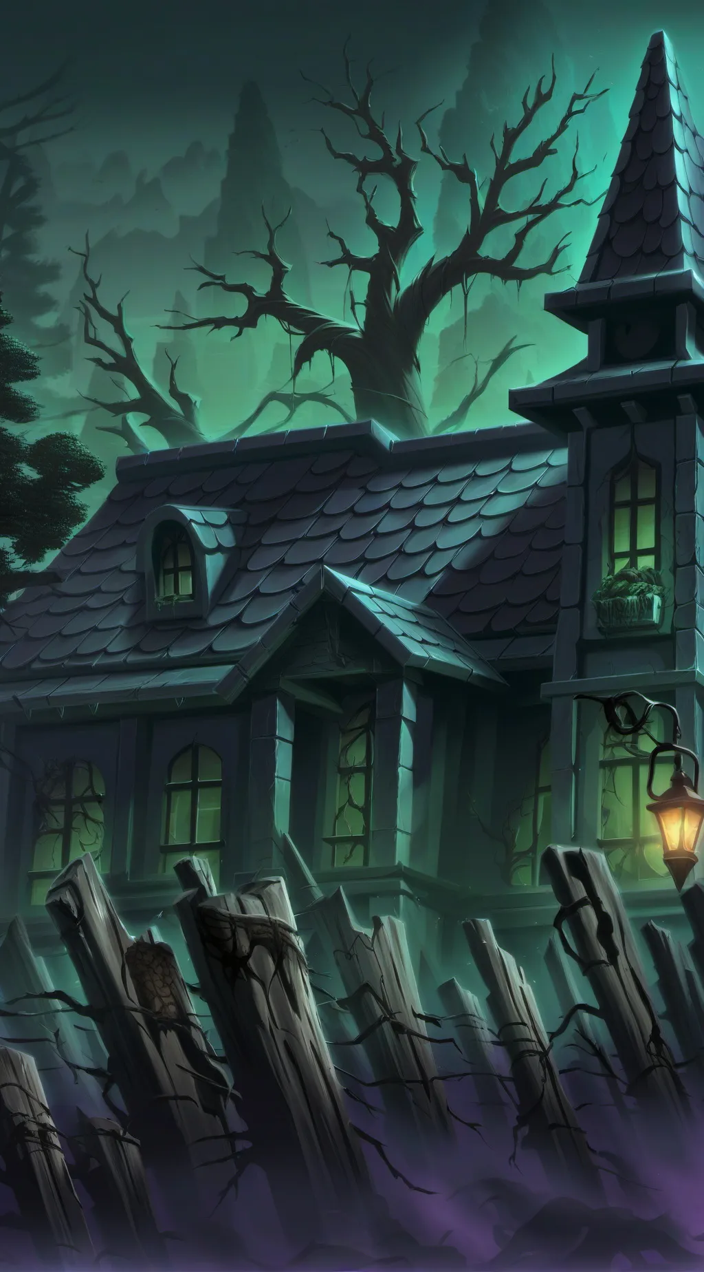 ai character: HH but Cherry bomb background