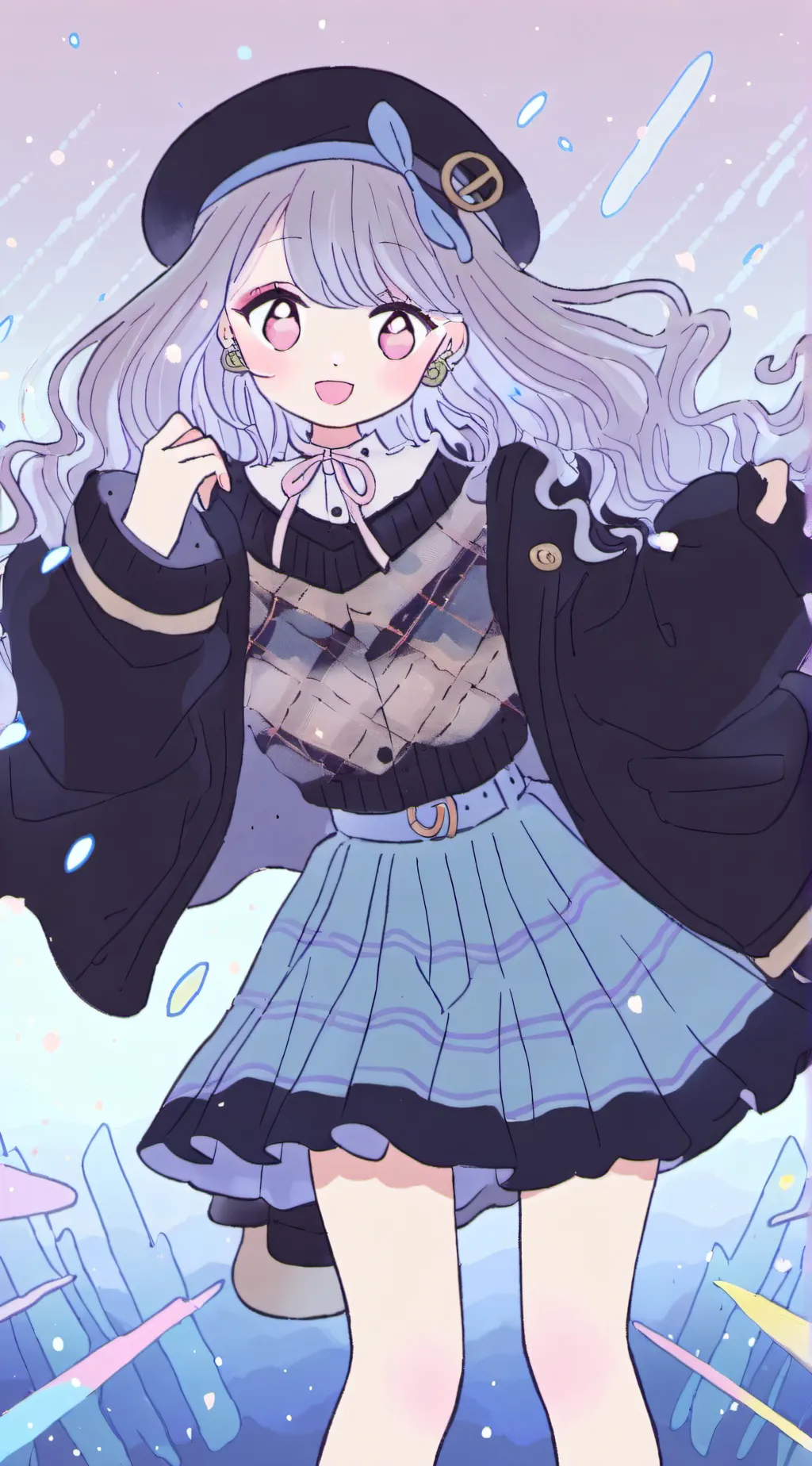 ai character: MY BESTIEEE background