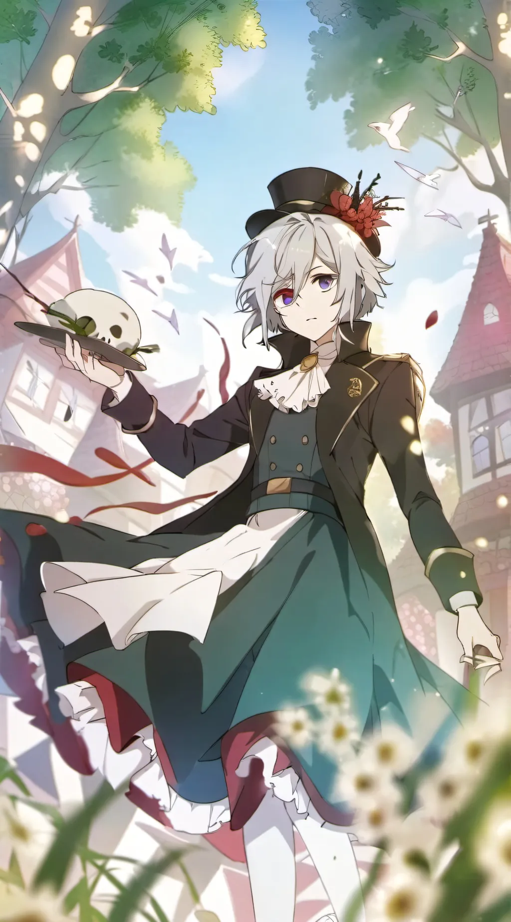 ai character: Hazbin Hotel background