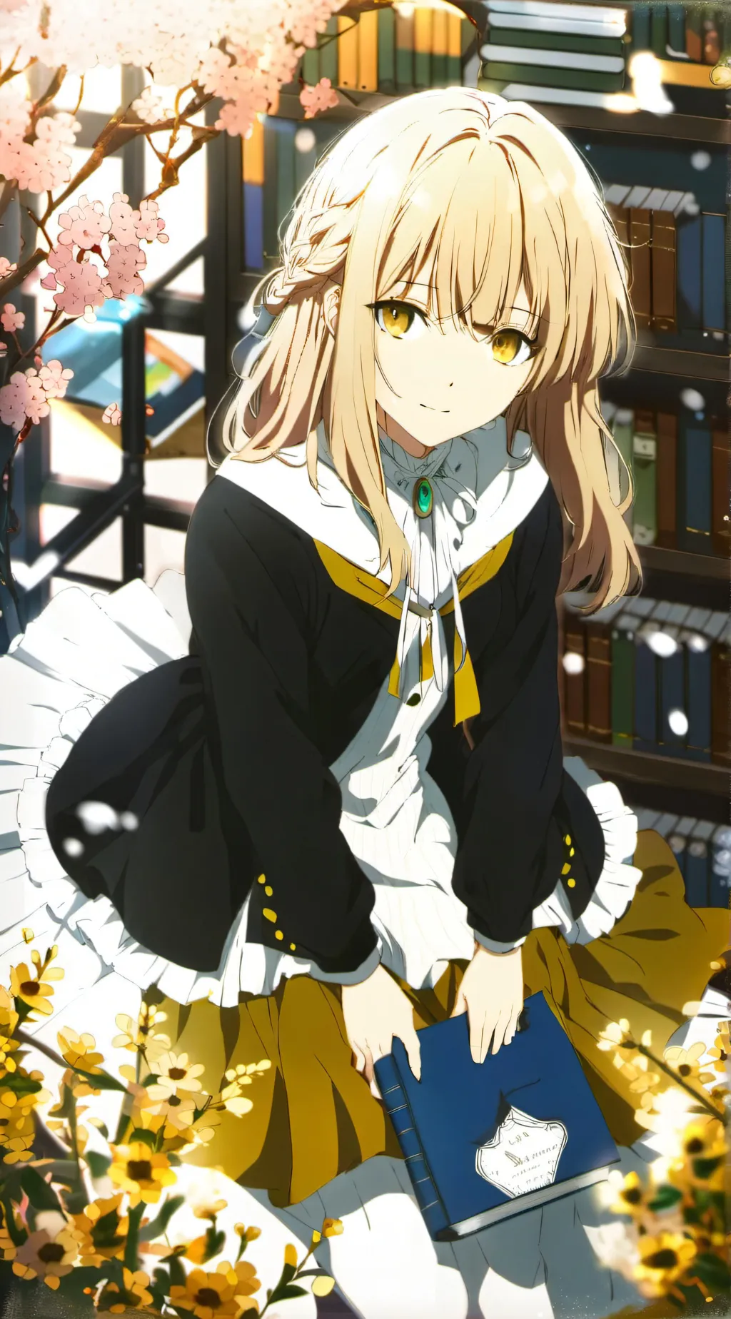 ai character: Nana  background