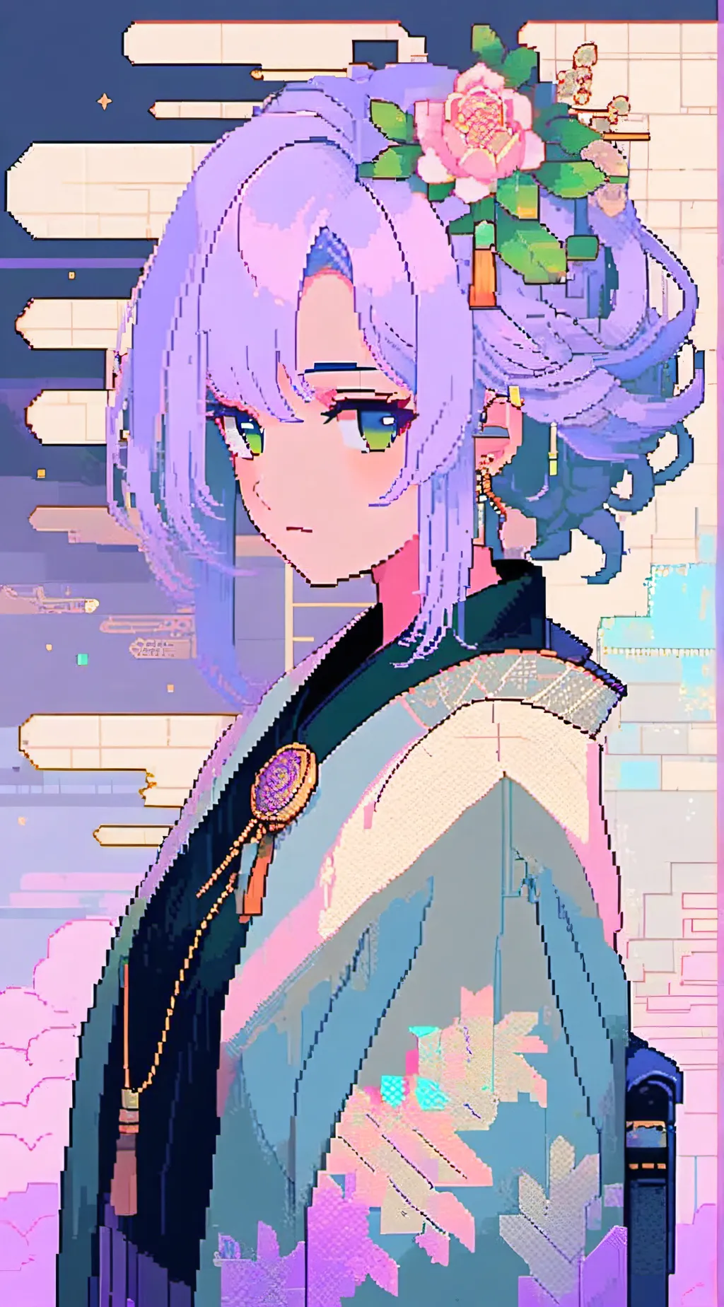 ai character: DEMON SLAYER background