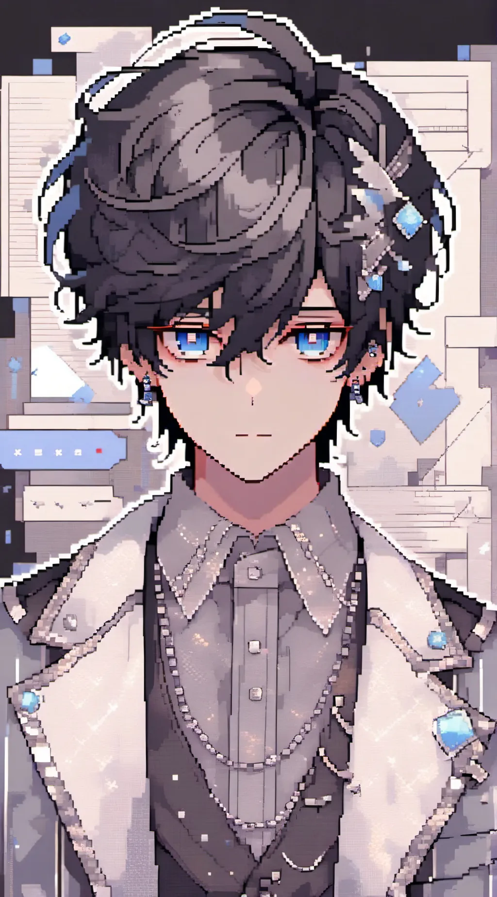 ai character: ✯꧁Levi꧂✯ background