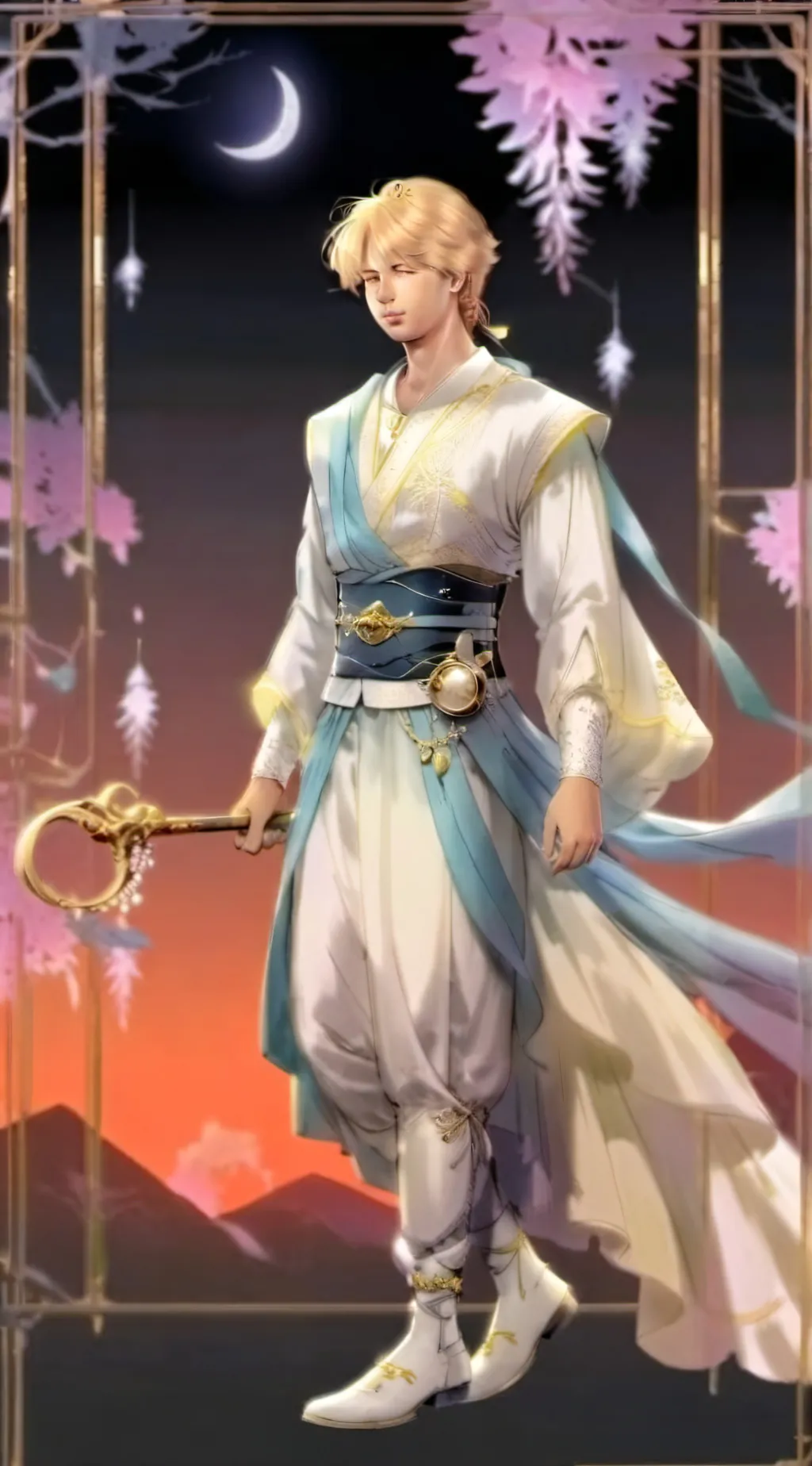 ai character: Bachelorette  background