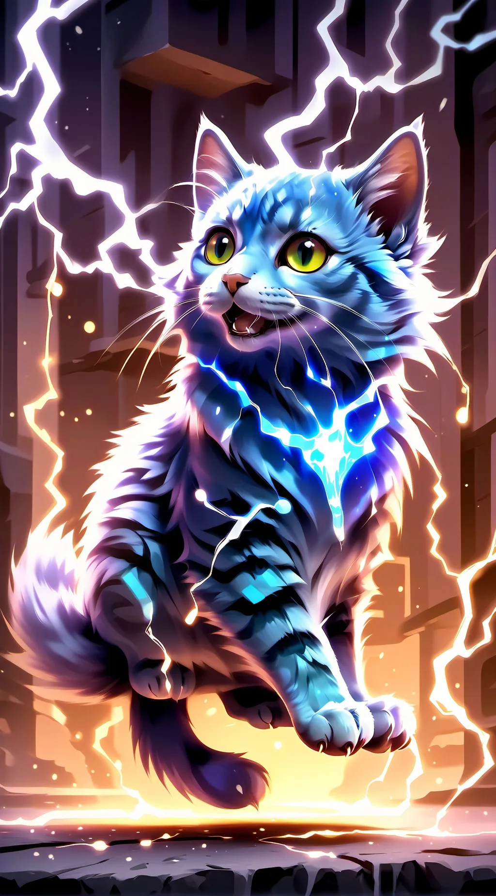 ai character: Volt background