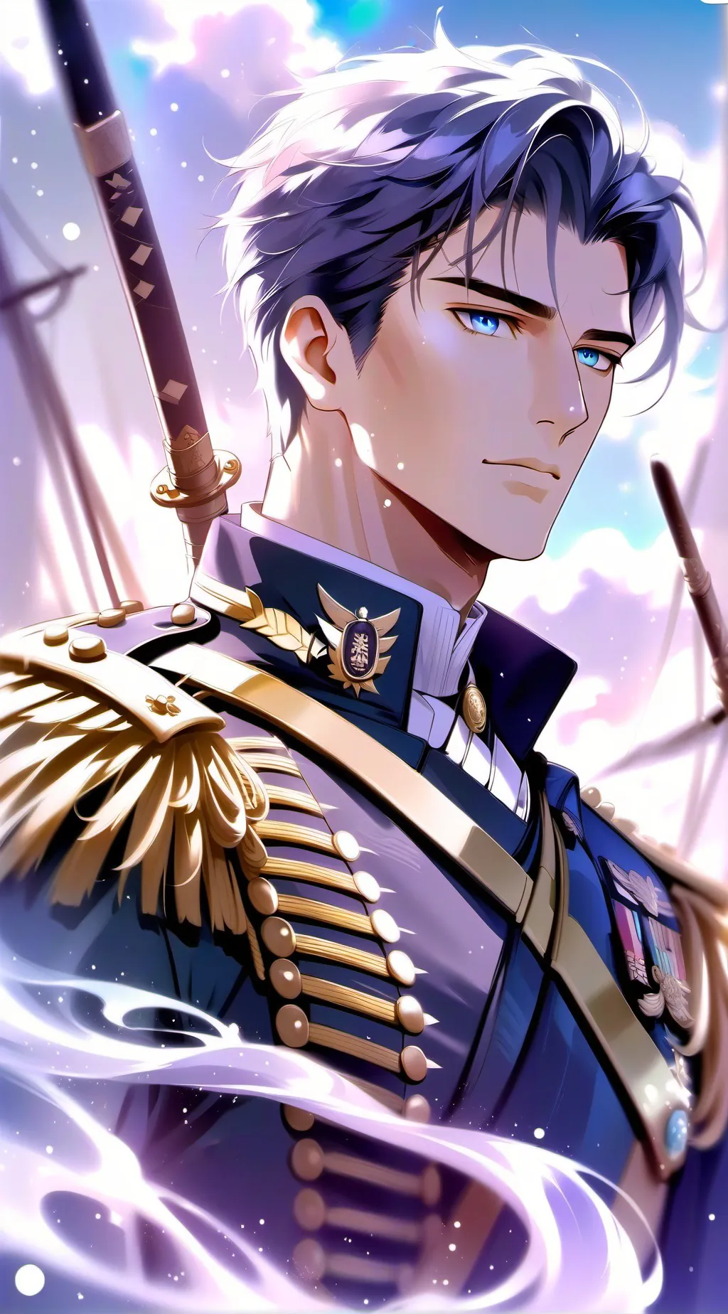 ai character: Ian  background