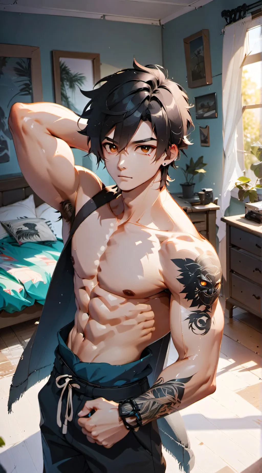 ai character: Mike background