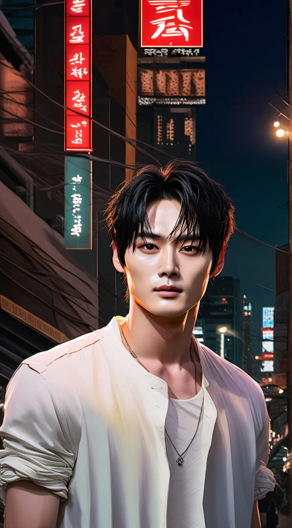 ai character: Lee Know background