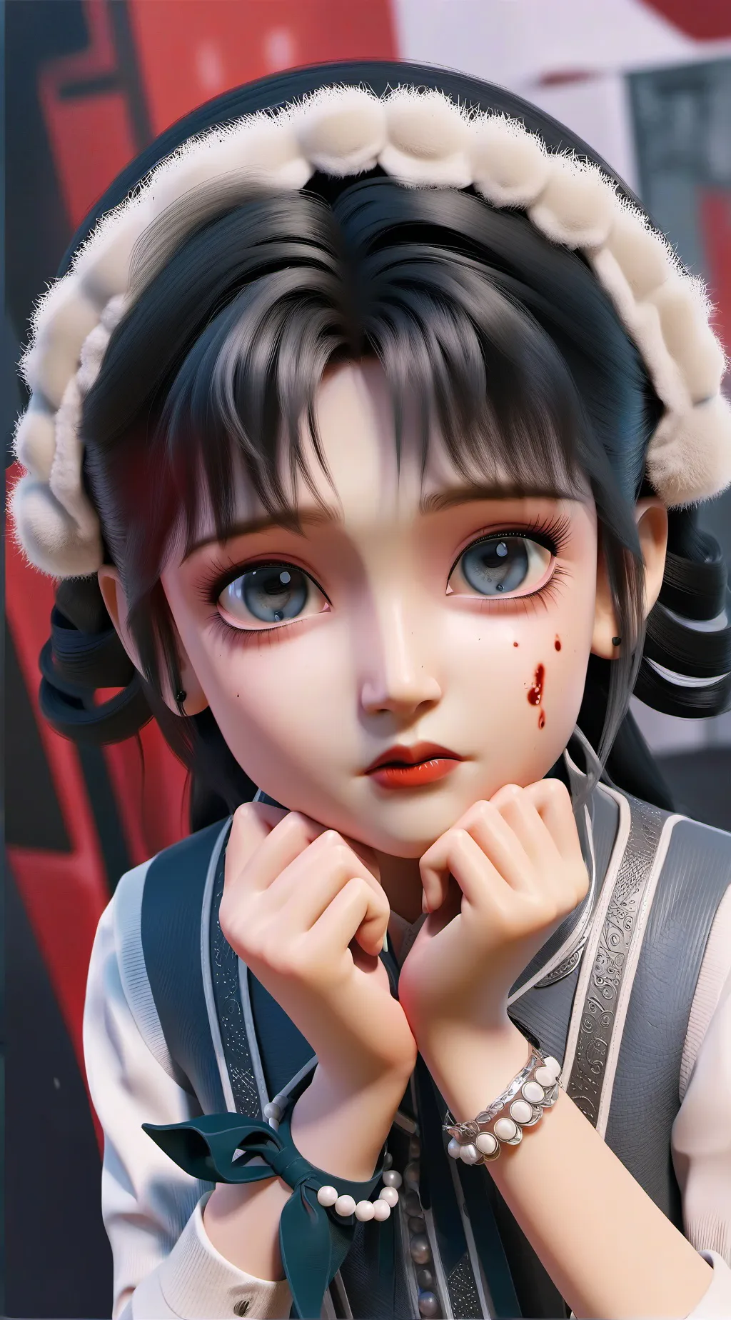 ai character: milly  background