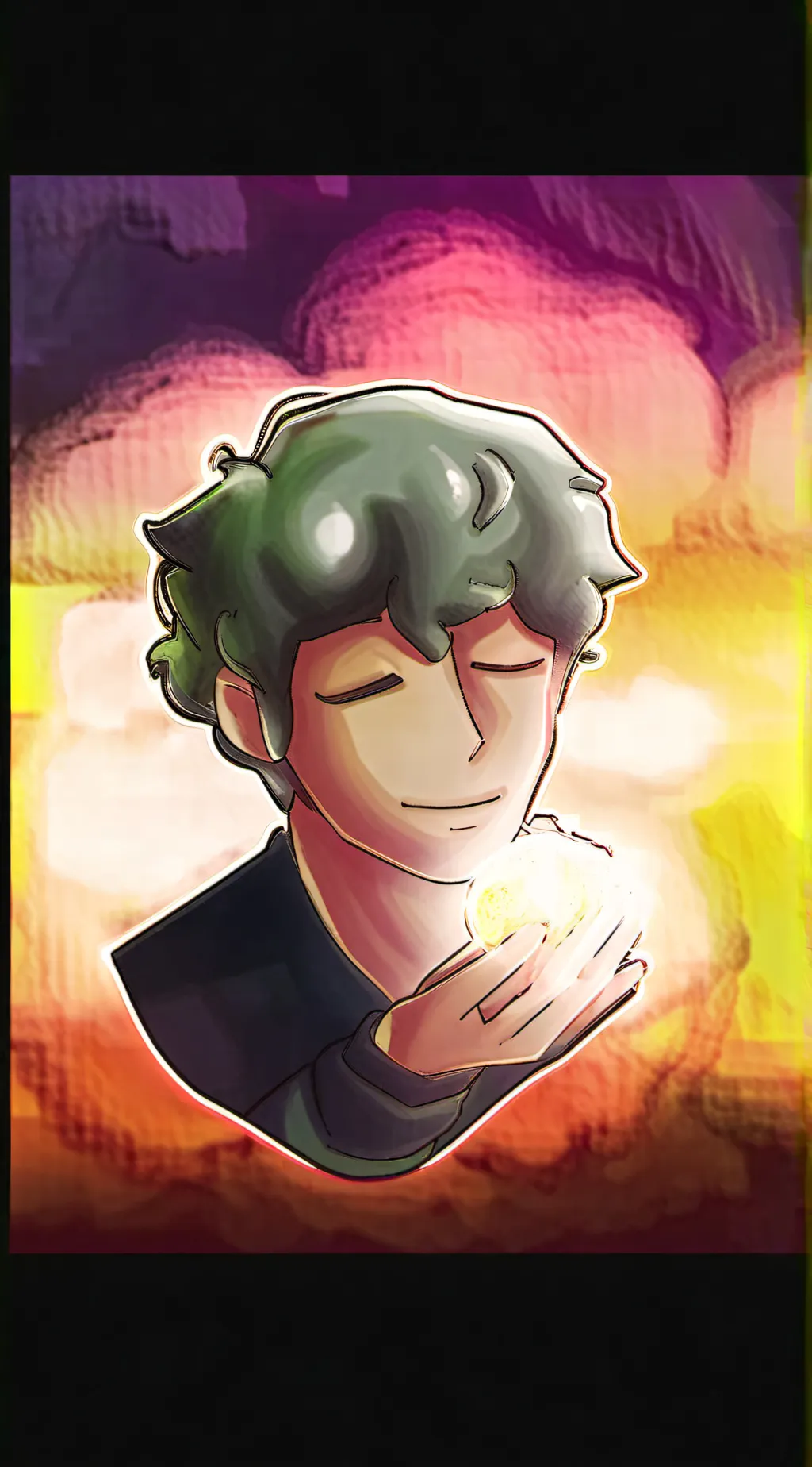 ai character: Bede x hop background