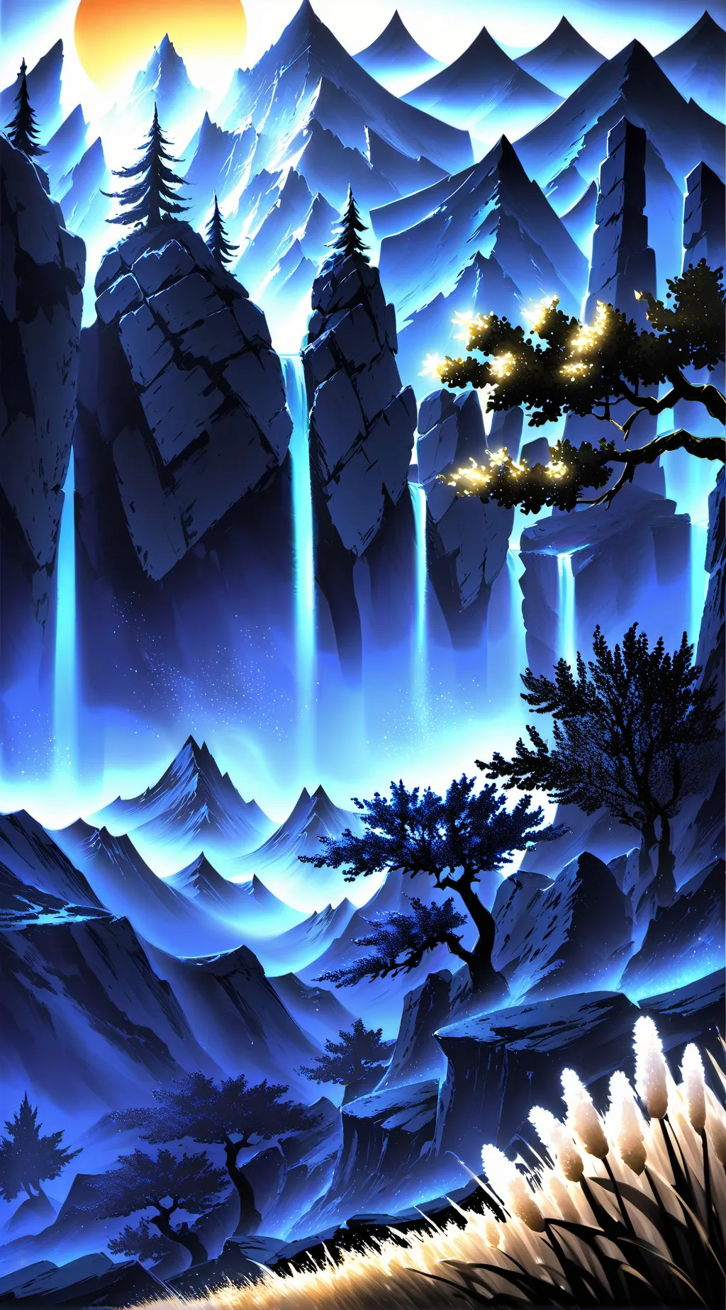 ai character: bluey! background