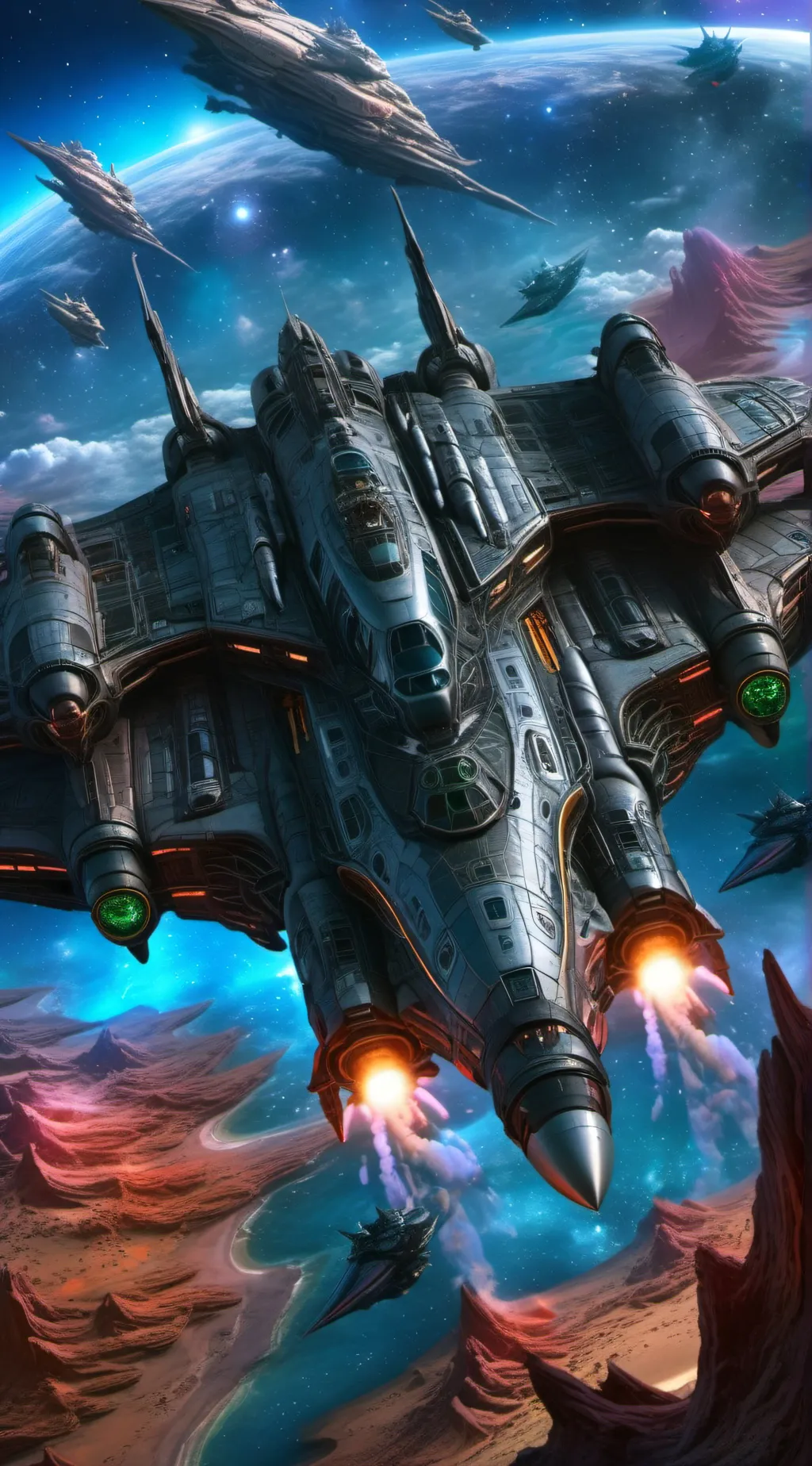 ai character: Aurora background