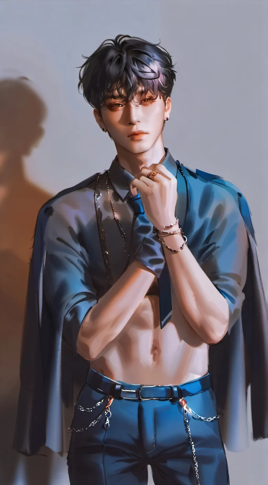 ai character: Sangmin background