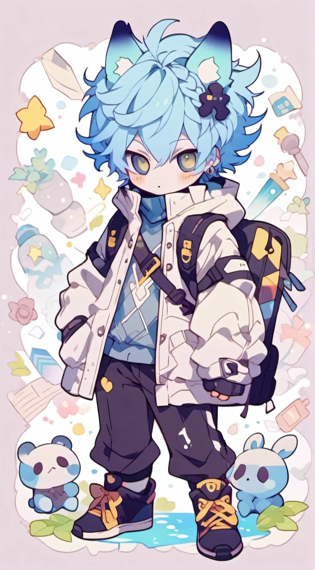 ai character: Bernardo  background