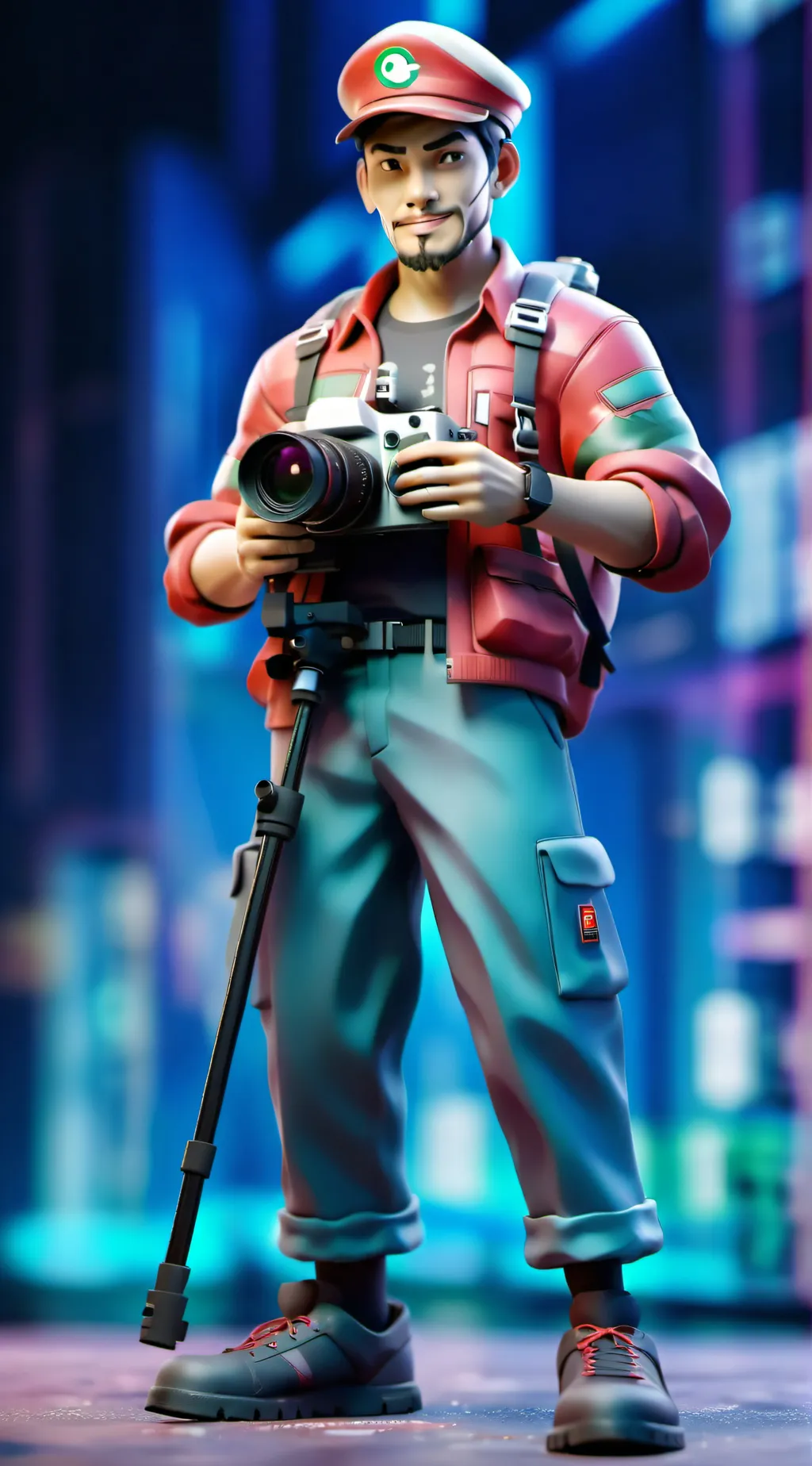 ai character: Chief engineer cam background