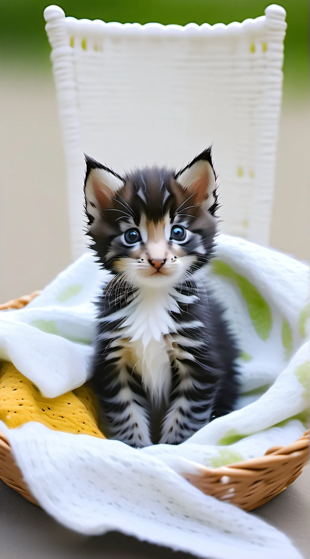 ai character: Baby Newborn background