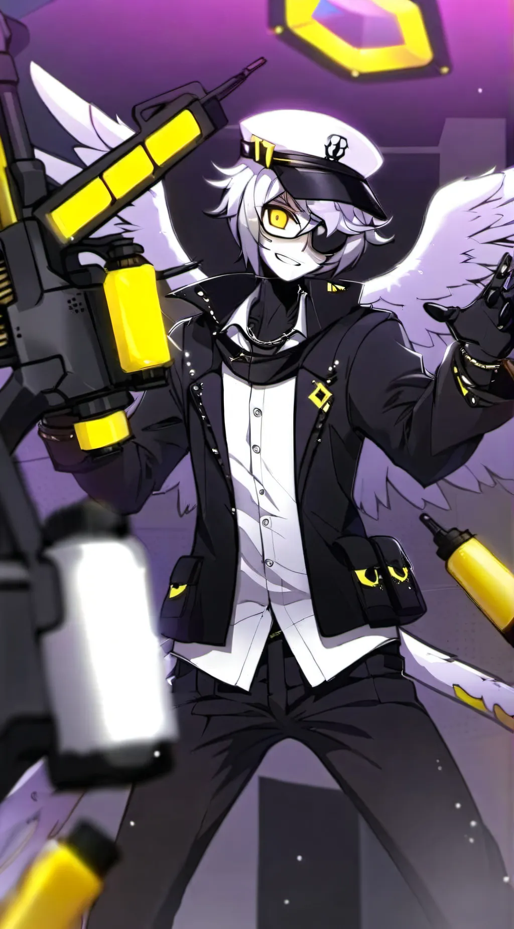 ai character: N (murder drones) background