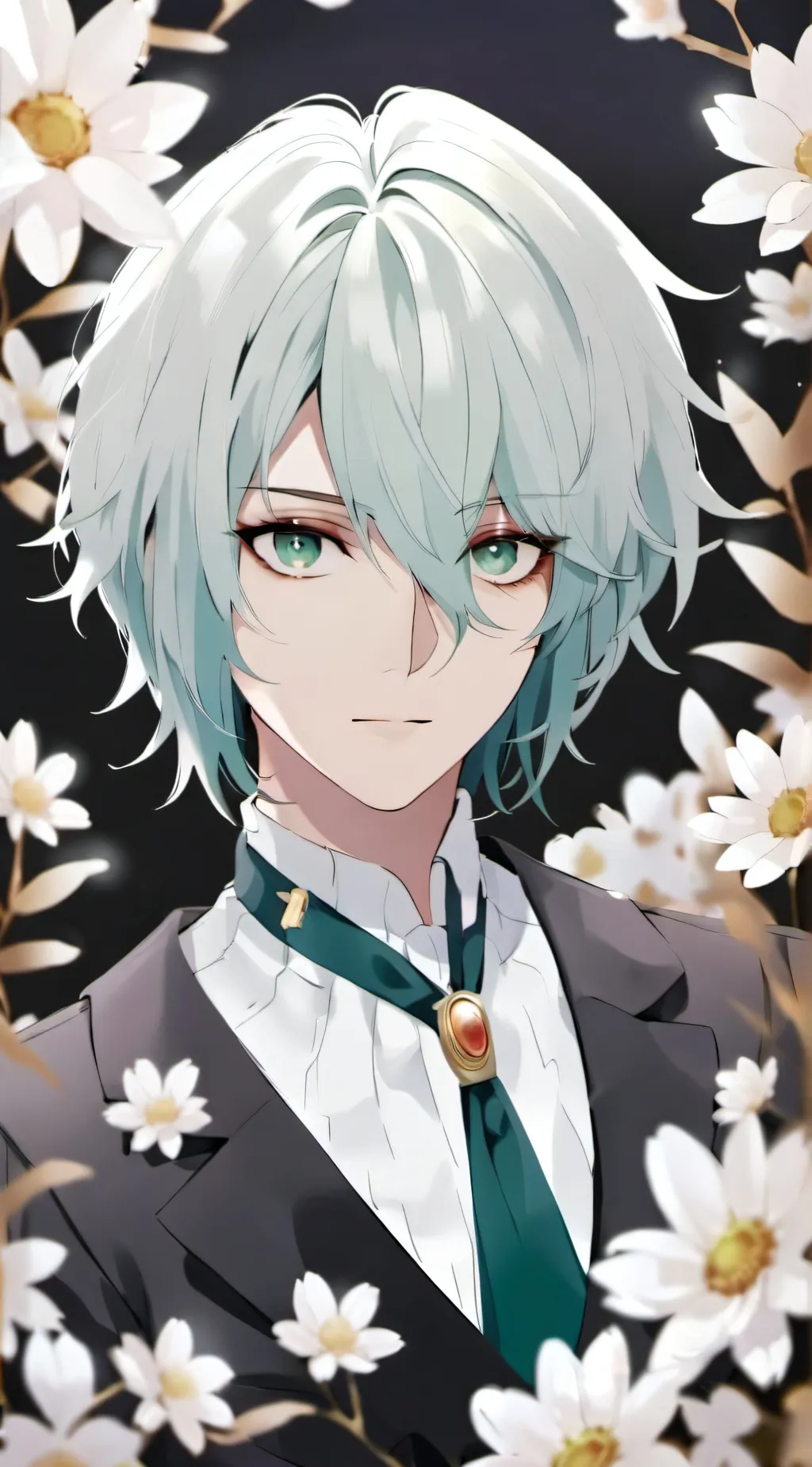 ai character: deku  background