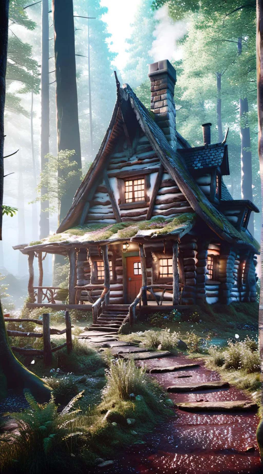 ai character: Gravity falls background