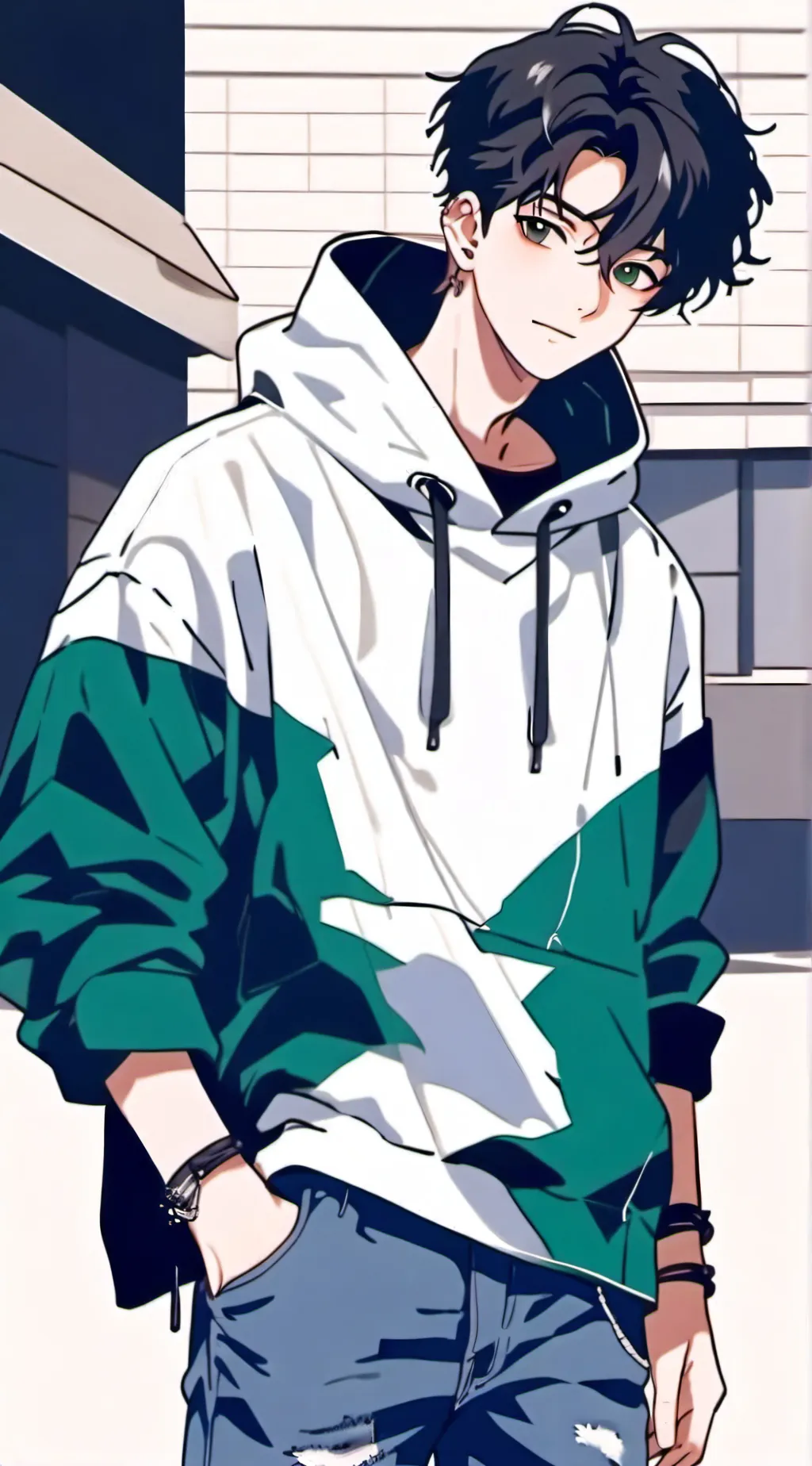 ai character: Oliver background