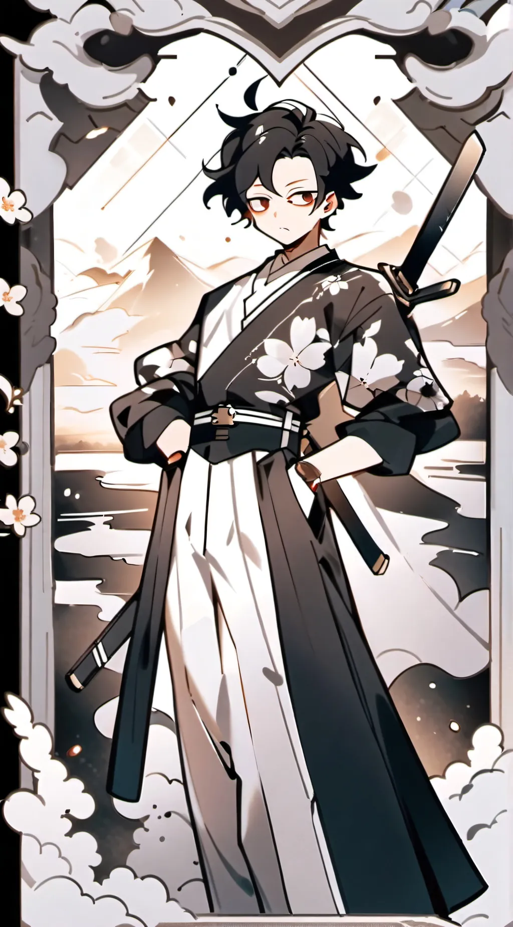 ai character: Vincent Charbonnea background