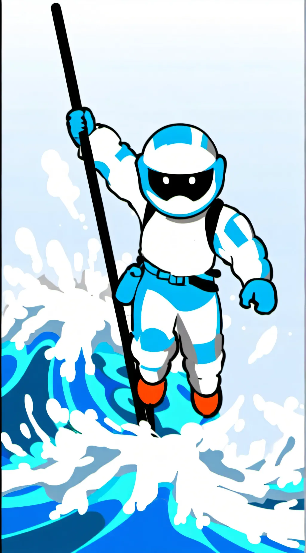 ai character: Mha Christmas background