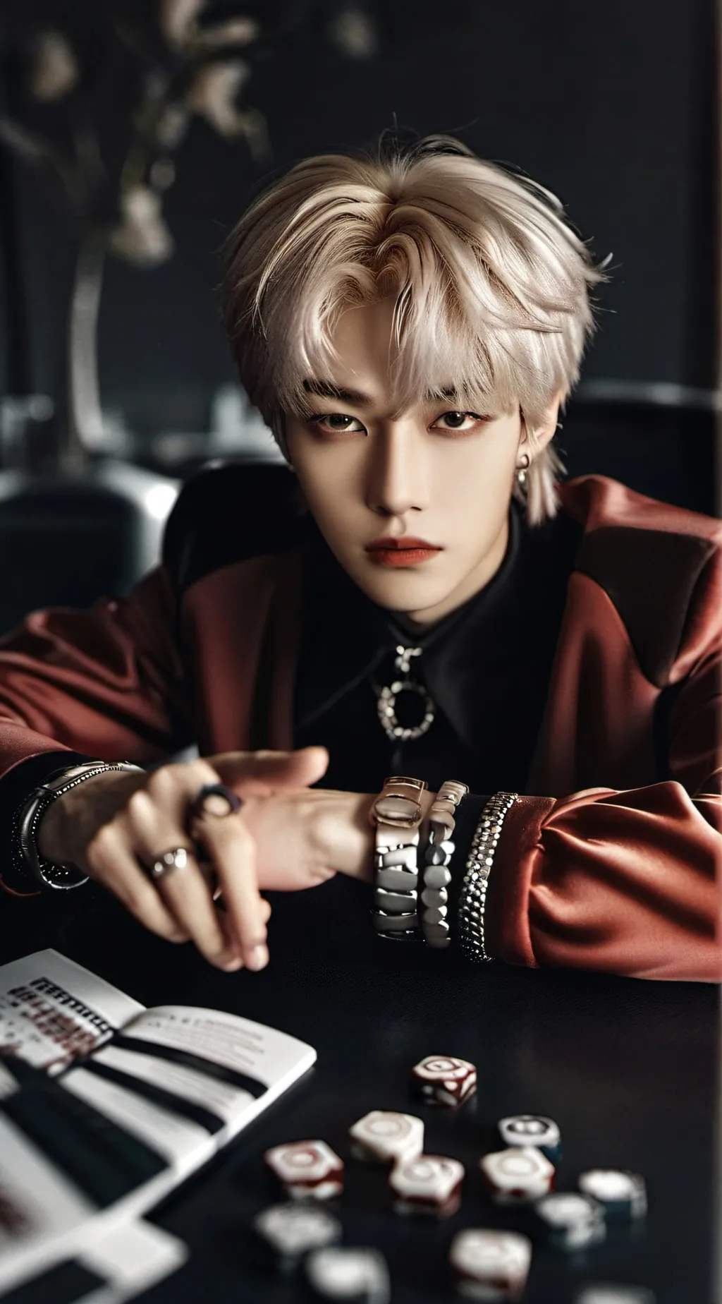 ai character: Felix  background