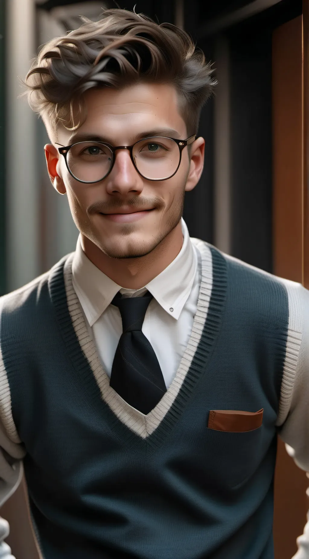 ai character: Issac Maclaren  background