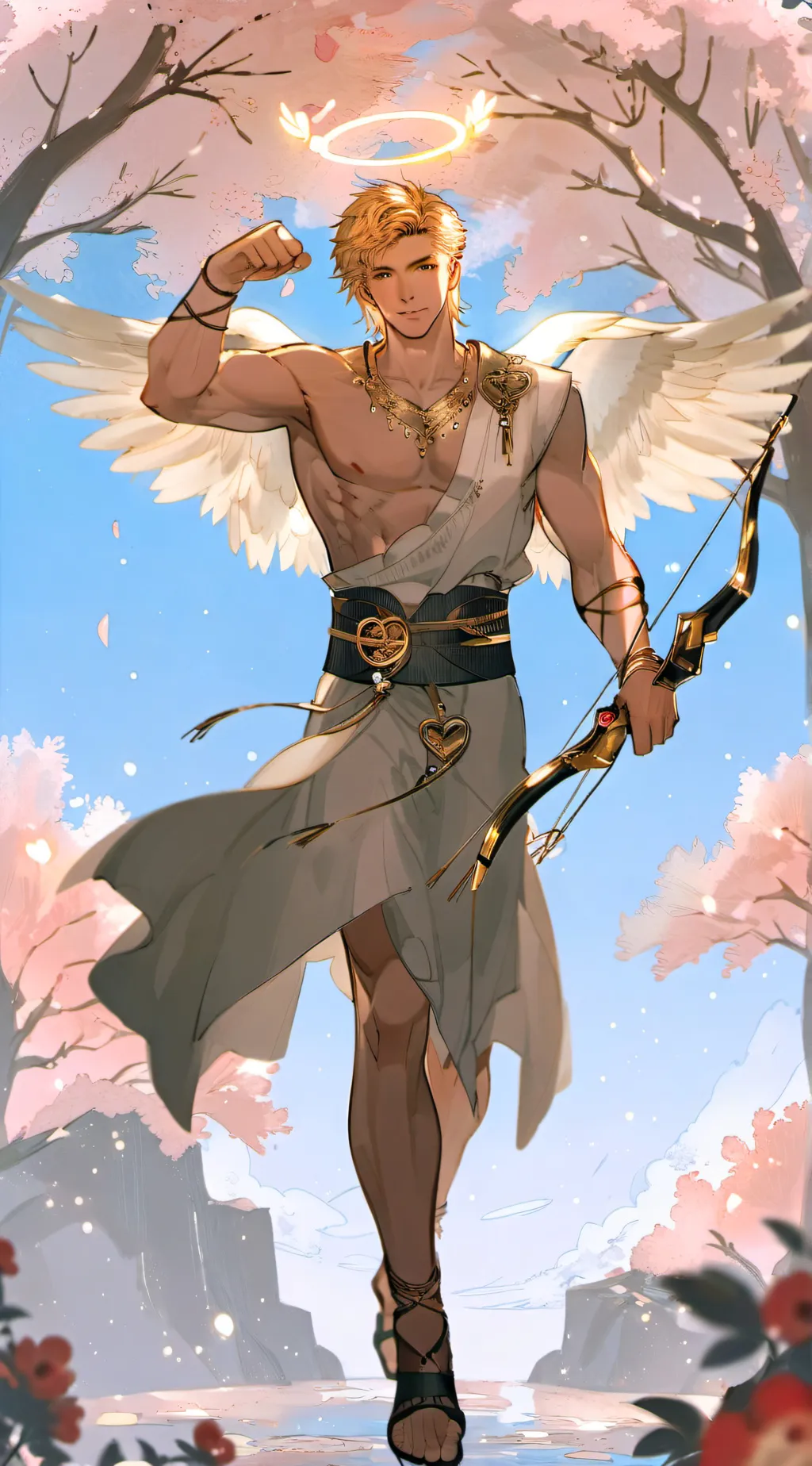 ai character: Cupid background