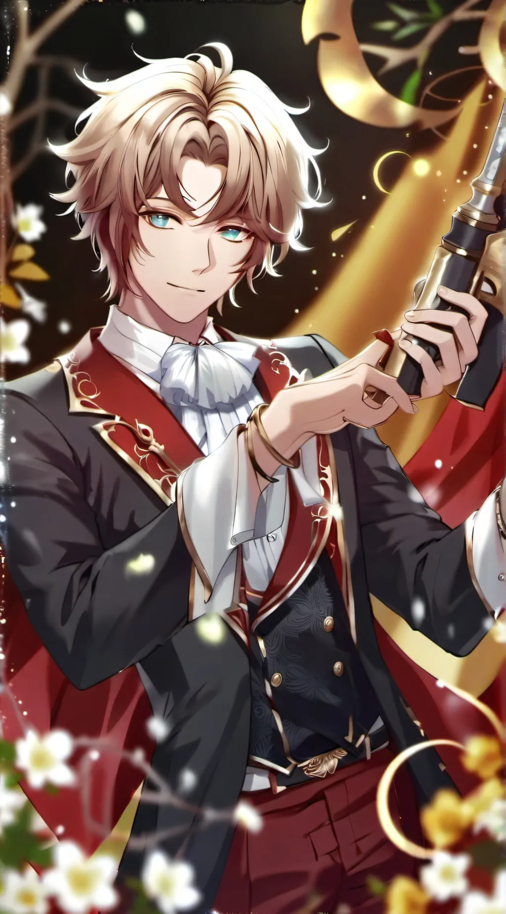 ai character: oliver  background